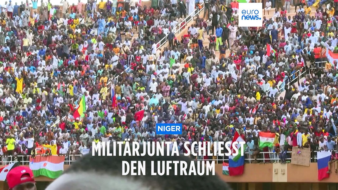 Nach abgelaufenem ECOWAS-Ultimatum: Militärjunta in Niger schließt den Luftraum