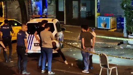 Ils ont fait pleuvoir des balles sur les gens qui se tenaient au bord de la route à Beyoğlu ! 1 personne tuée, 1 blessée