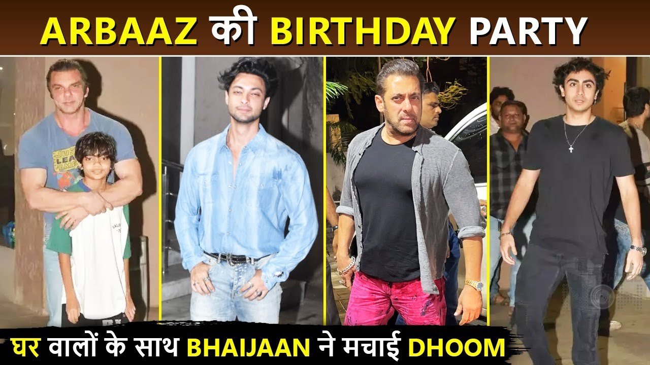 Salman Khan, Arpita, Arhaan, Ayush Sharma Make...