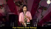 Pyar hamara amar rahega | saxophone music | cover by Lipika Samanta | saxophone lovers | Saxophone music | Inside Love