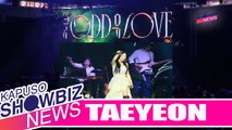 Kapuso Showbiz News: Taeyeon receives warm welcome during solo concert in Manila | Highlights