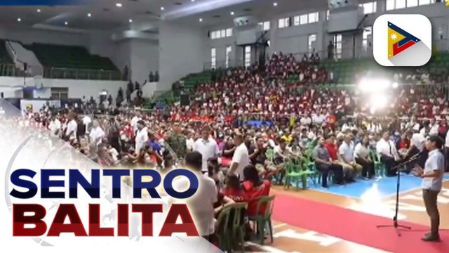 PBBM, personal na inalam ang lagay ng mga residente sa Pampanga na naapektuhan ng bahang dulot ng bagyo, habagat