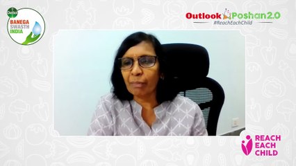 Dr. Hemlatha R. on Outlook Poshan 2.0 #ReachEachChild initiative launched by Outlook and Reckitt