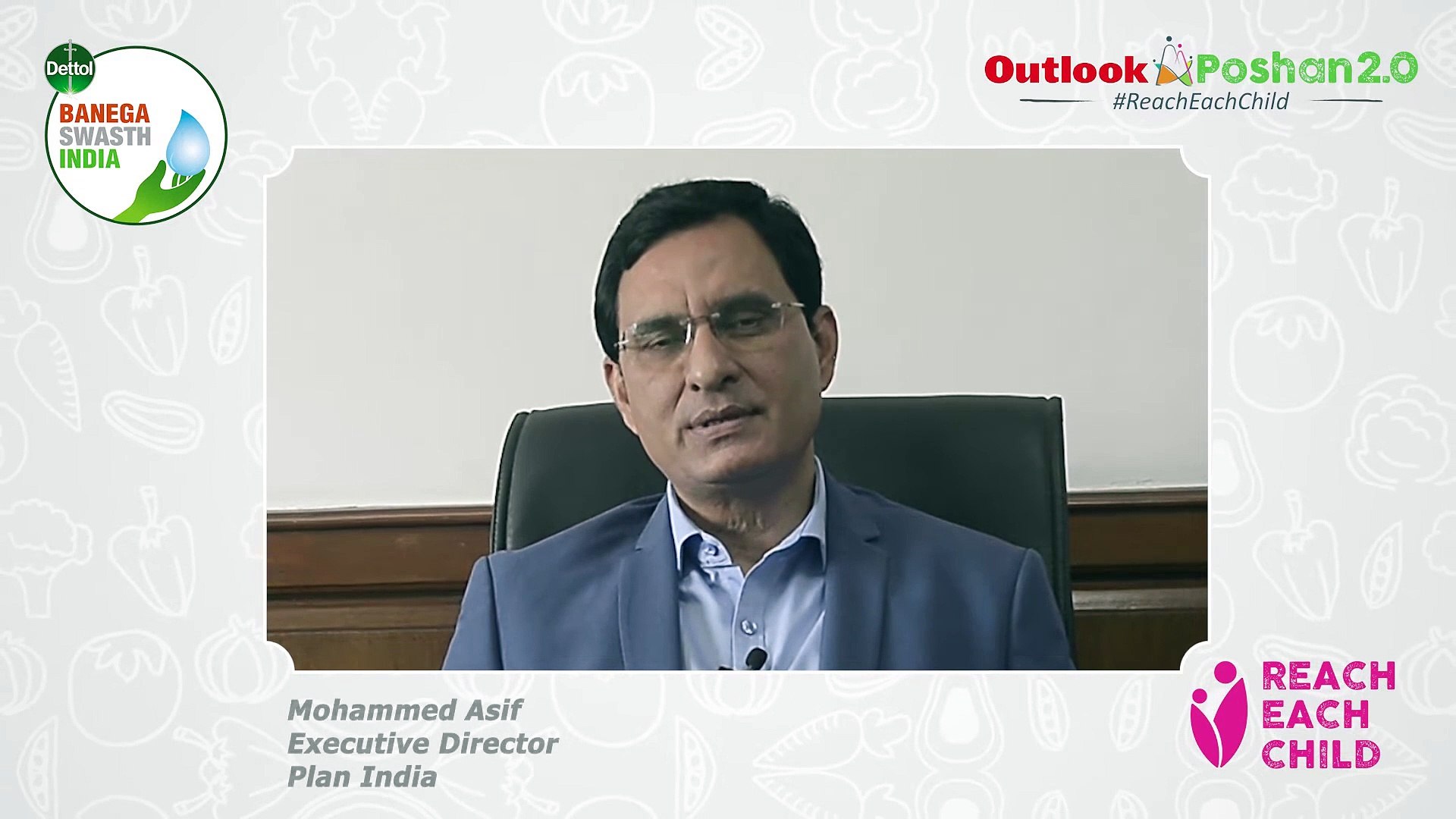 ⁣Mohammed Asif on Outlook Poshan 2.0 #ReachEachChild initiative launched by Outlook and Reckitt