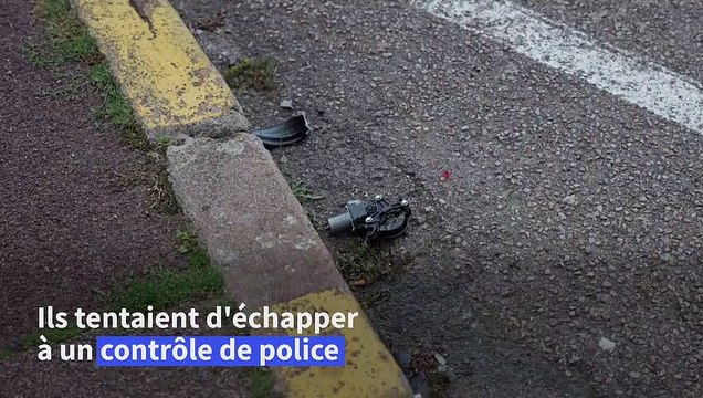 En Haute-Vienne, un accident après un refus d'obtempérer, deux jeunes à scooter décédés