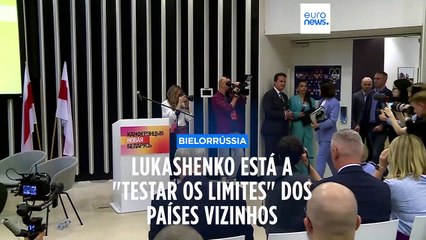 Tsikhanouskaya avisa: Lukashenko está a "testar os limites"