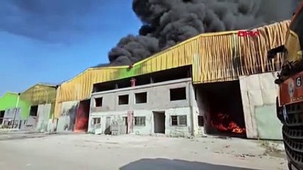 Adana'da iki fabrikada yangın çıktı