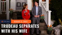 Canada PM Trudeau and wife Sophie separate after 18 years of marriage