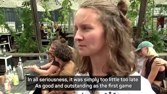 German fans digest shock elimination in Berlin