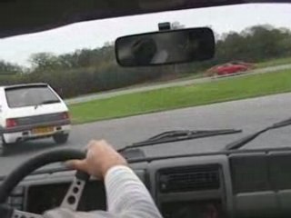 R5 alipine turbo sur le circuit de Loheac