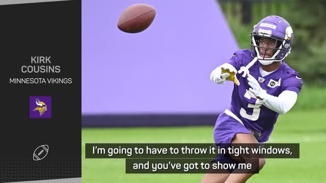 Vikings rookie Addison already impressing Cousins