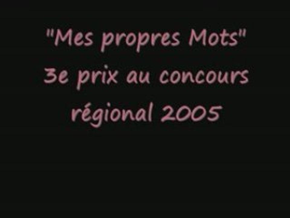 Mes propres mots -2005