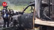 “Hay dos personas detenidas por la quema de vehículos en Morelos”, asegura Samuel Sotelo Salgado