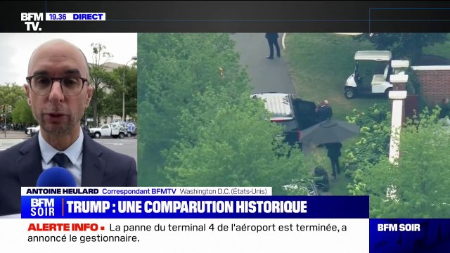 États-Unis: Donald Trump en route vers un tribunal de Washington pour être formellement inculpé de complot visant à commettre une fraude au détriment des États-Unis