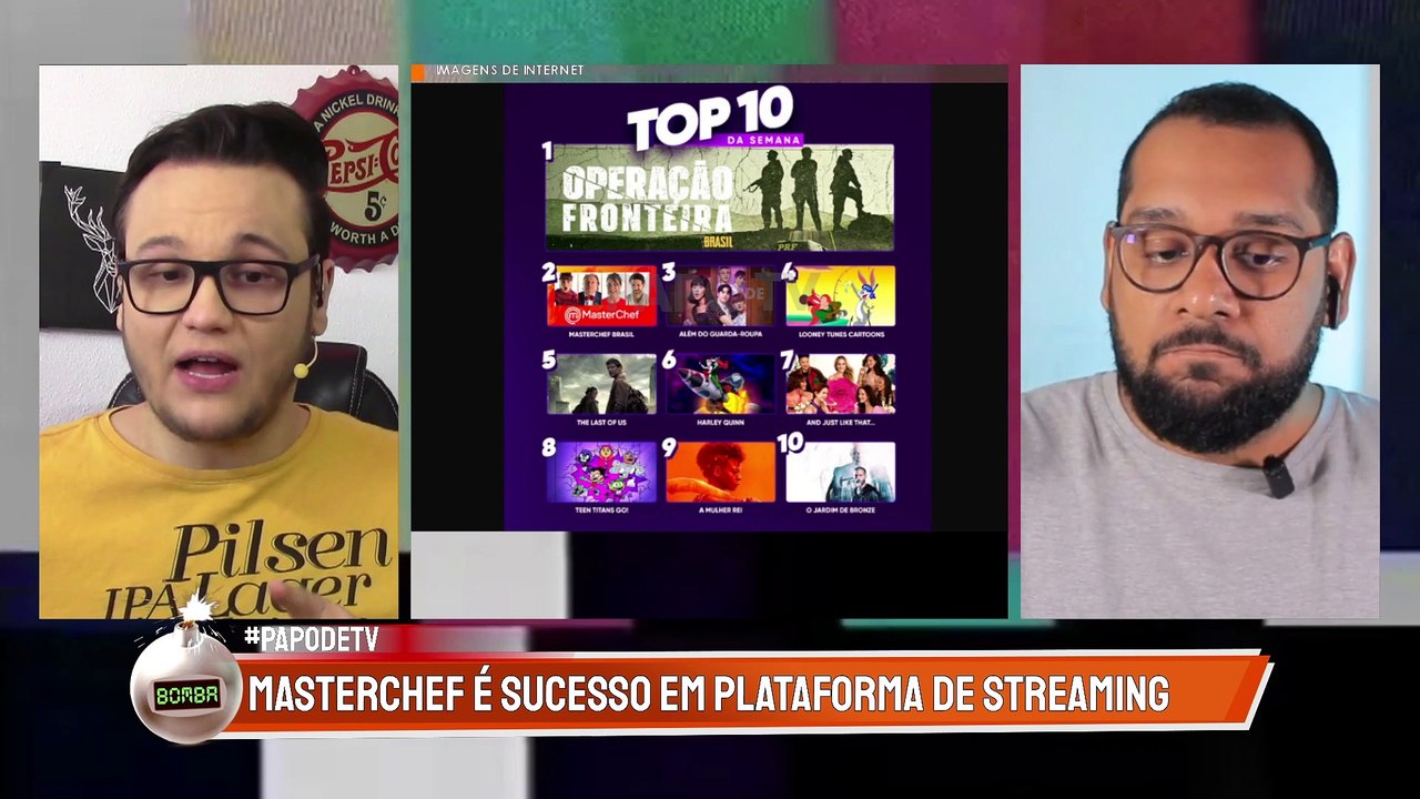 Fracasso na BAND, Masterchef é sucesso em plataforma de streaming