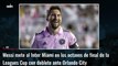 Dos goles de Messi meten a Inter Miami en octavos de final de Leagues Cup