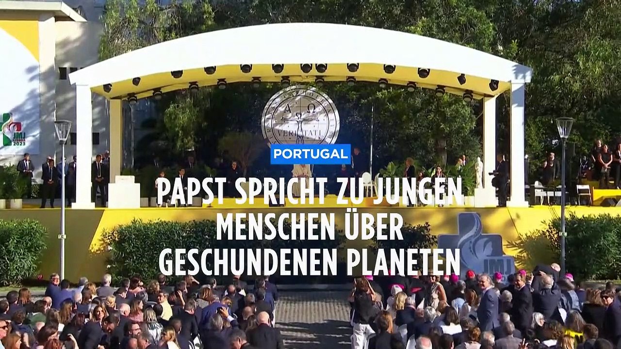 Papst Franziskus: 'Macht die geschundene Welt zu einem besseren Ort'