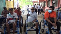 Entregan medios auxiliares a personas con diferentes discapacidades en Bilwi
