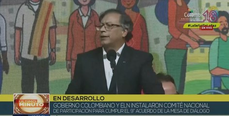 Presidente de Colombia llama a instaurar una era de paz