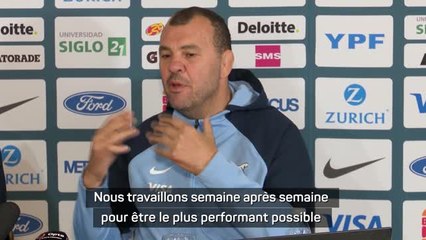 Argentine - Cheika : "Une équipe très unie"