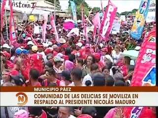 Portuguesa | Comunidad de las Delicias marcha en respaldo al Presidente Nicolás Maduro
