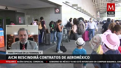 Download Video: Mudanza de Aeroméxico de Terminal 1 a 2 es por saturación en el AICM