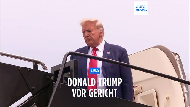 Prozess zum Sturm aufs Kapitol 2021: Donald Trump plädiert auf nicht schuldig