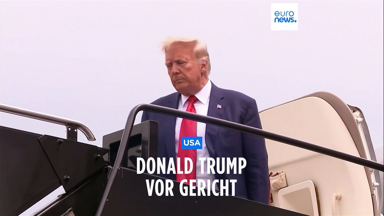 Prozess zum Sturm aufs Kapitol 2021: Donald Trump plädiert auf nicht schuldig