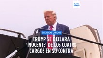 Trump se declara inocente ante el tribunal de Washington que le acusa de conspiración