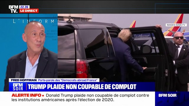 Comparution de Donald Trump: C'est une journée assez triste pour les Américains qui retrouvent un ex-président inculpé pour la troisième fois , estime Fred Hoffman (Democrats abroad France)