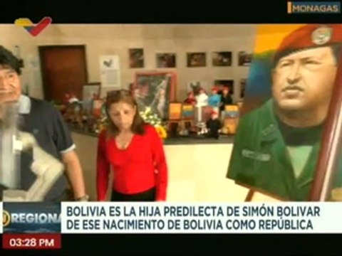 Expresidente de Bolivia Evo Morales fue condecorado como hijo ilustre del estado Monagas
