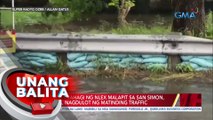 Pagbaha sa bahagi ng NLEX malapit sa San Simon,Pampanga, nagdulot ng matinding traffic | UB