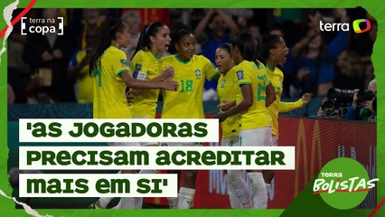 'Brasil tem a obrigação de pelo menos avançar de fase', diz Natália Santana