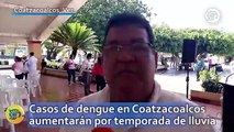 Casos de dengue en Coatzacoalcos aumentarán por temporada de lluvia ¡alerta!