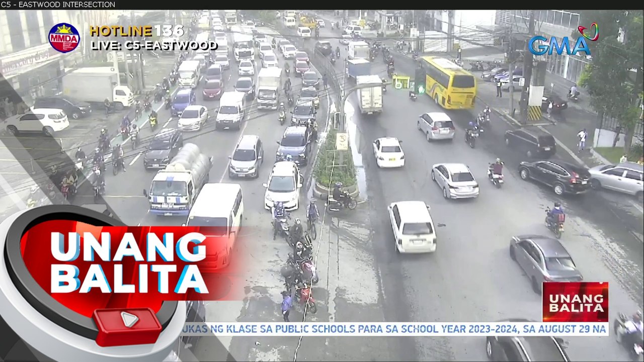 Lagay ng trapiko ngayong (August 24, 2023) | UB