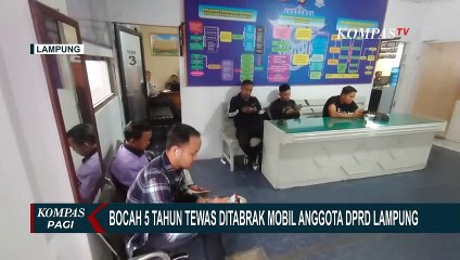 Anggota DPRD Lampung Minta Maaf Usai Mobilnya Menabrak Bocah 5 Tahun Hingga Tewas