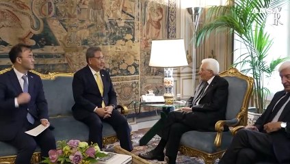 Tải video: Mattarella riceve il ministro degli Esteri sudcoreano