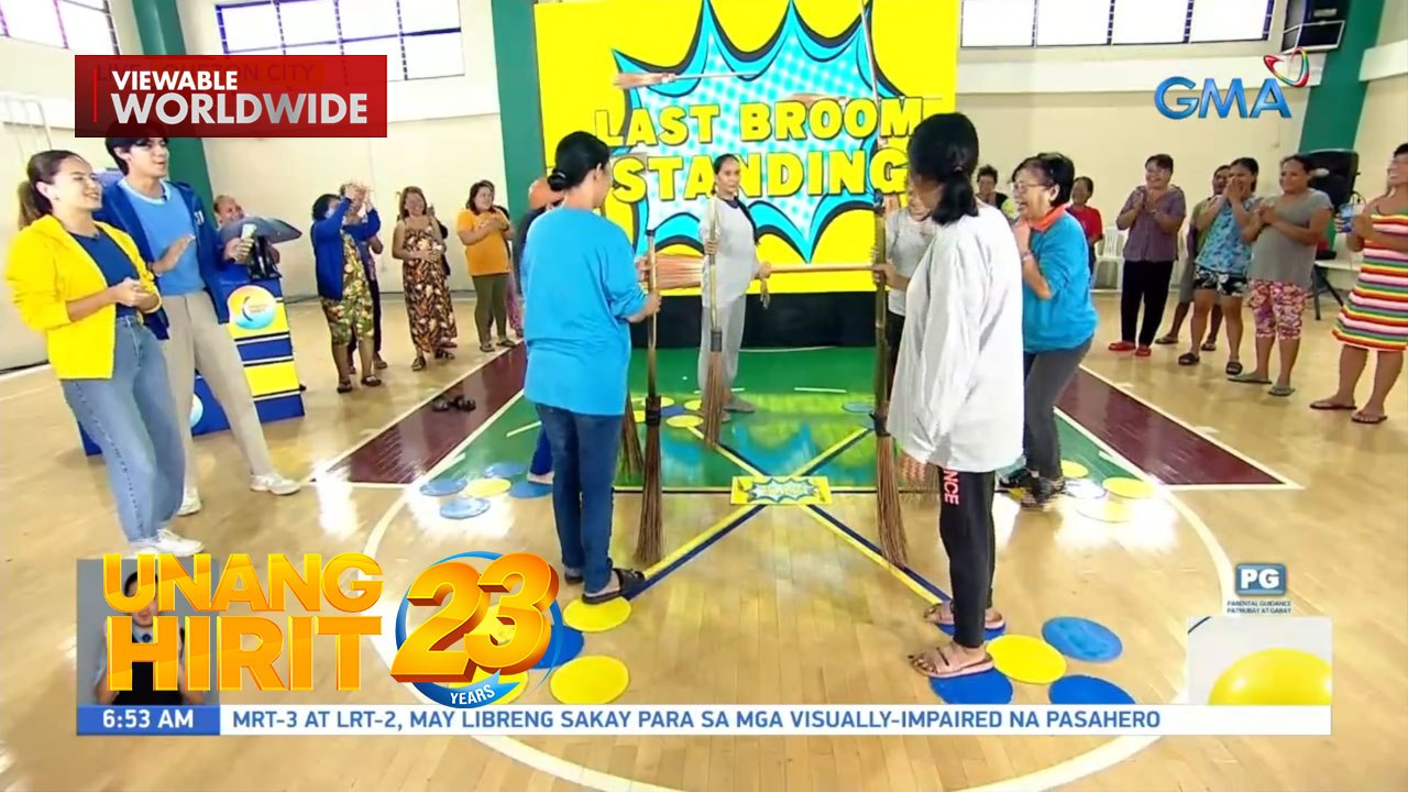 UH Game Masters - Last Broom Standing kasama sina Jenzel Angeles at Sean Lucas | Unang Hirit