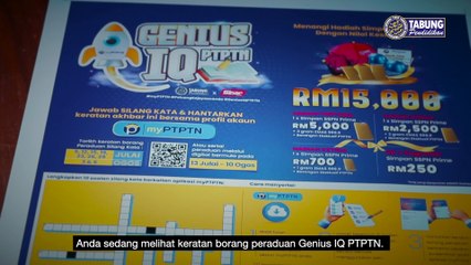 Tik Tok, Tik Tok⌛ Cepat betul masa berjalan, agak-agak siapa yang 'teror' jawab teka silang kata ni?