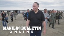 Philippines defense secretary Teodoro visits airbase used by US
