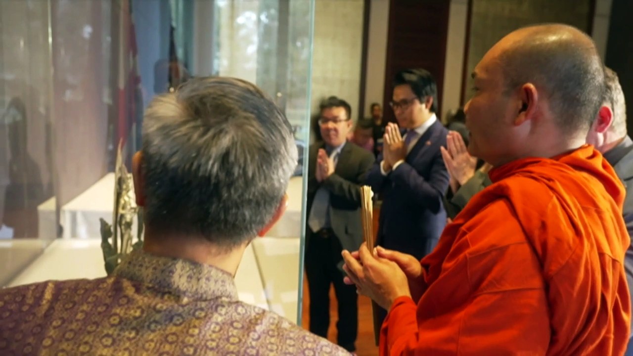 Over a hundred 'stolen' Cambodian statues found in Australia