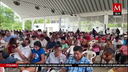 Ebrard se reúne con integrantes del 'Frente Transportista' de Acapulco, Guerrero