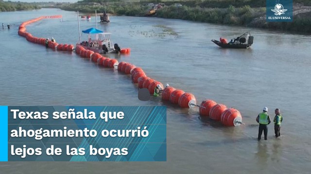 Si le preocupa la vida humana, asegure la frontera”, Texas responde a AMLO sobre boyas