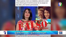 Alicia Ortega niega que promueve falso medicamento para curar la diabetes| Emisión Estelar SIN con Alicia Ortega