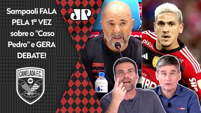 Cara, ISSO que o Sampaoli FALOU do Pedro MOSTRA que... Declaração após Flamengo x Olimpia DEBATIDA