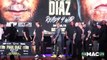 Jake Paul vs Nate Diaz | Intense Brawl Erupts Between Nate Diaz and Jake Paul's Teams | Press Conference Chaos