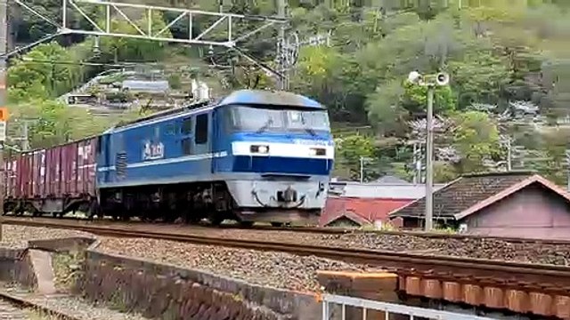 PXL_20230416_091130 5074列車・5074レ&1091列車・1091レ It is 5074 レ &1091 trains, 1091 Rais 5074 trains