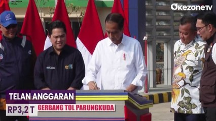 Jokowi Resmikan Jalan Tol Ciawi-Sukabumi, Telan Anggaran Rp3,2 T