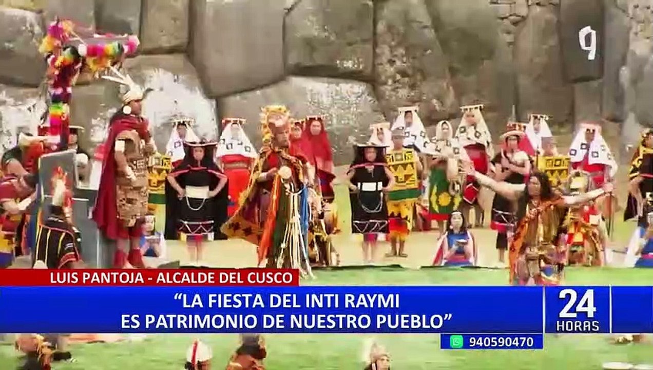 Inti Raymi: alcalde de Cusco rechaza escenificación en Lima y anuncia acciones legales