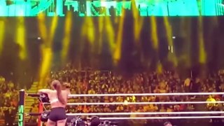 Shayna Baszler attacks Ronda Rousey - WWE Money in the Bank